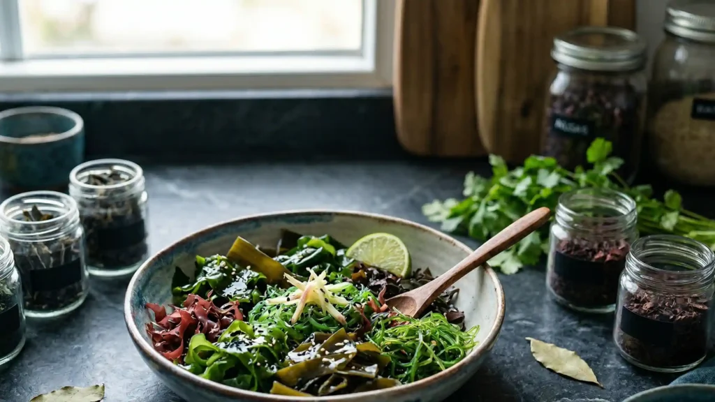 Imagen de cabecera del blog de algas comestibles.