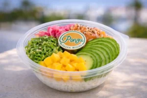 Bol de poke de salmón Ponzu del Mercadona