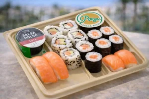 Surtido sushi Bento grande del Mercadona.