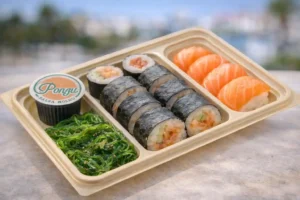 Surtido sushi Bento mix del Mercadona.