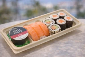 Surtido sushi Bento pequeño del Mercadona.