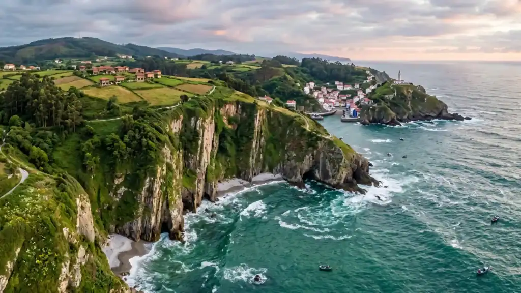 Imagen de la costa asturiana.
